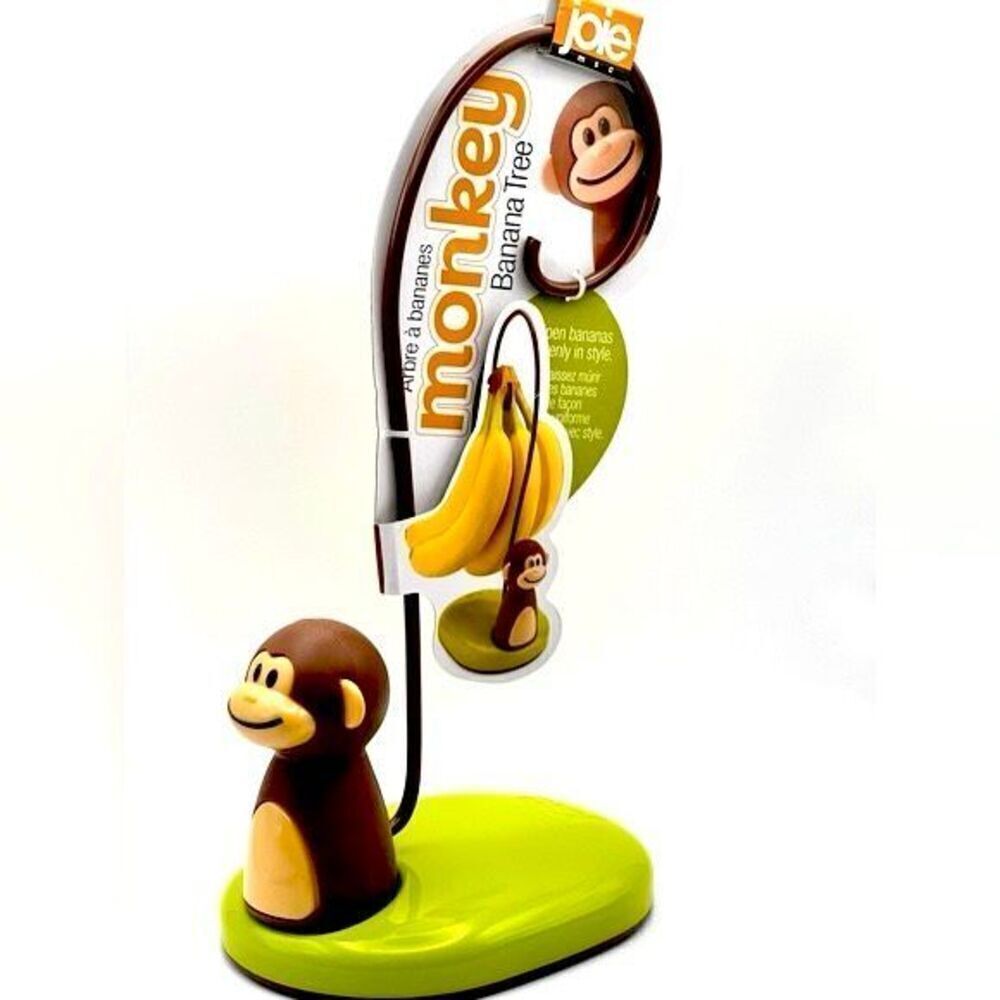 NWT Gorgeous Rare Joie Monkey Banana Tree Hanger Base with Hanging Hook VHTF